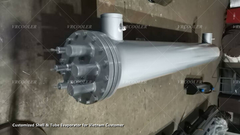 120-Ton R134a Shell-and-Tube Evaporator for Turbocor Chiller