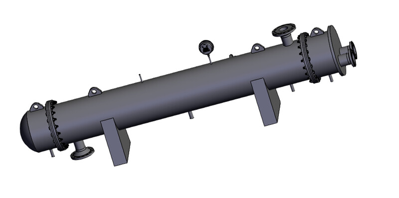 Shell and Tube Heat Exchangers for Chemical Reactor Nitrogen Preheating