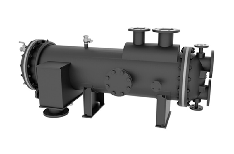 Shell and Tube Drain Cooler used in Industrial Processes
