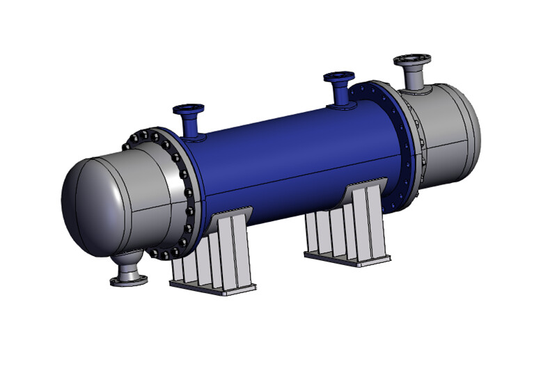 Shell and Tube Heat Exchanger for Steam Heating of Heavy Oil