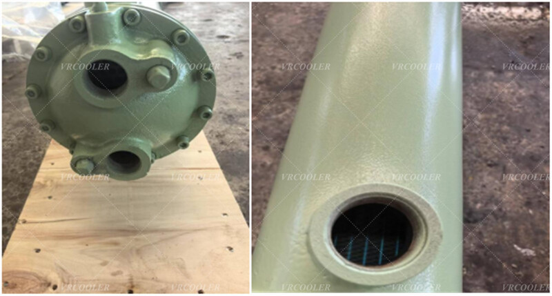 IHI TRE50 Air Compressor Oil Cooler Replacement 1