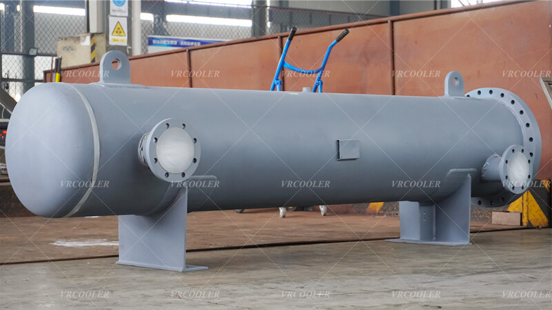 Shell-And-Tube Oil Water Cooler For Large-Capacity Generators