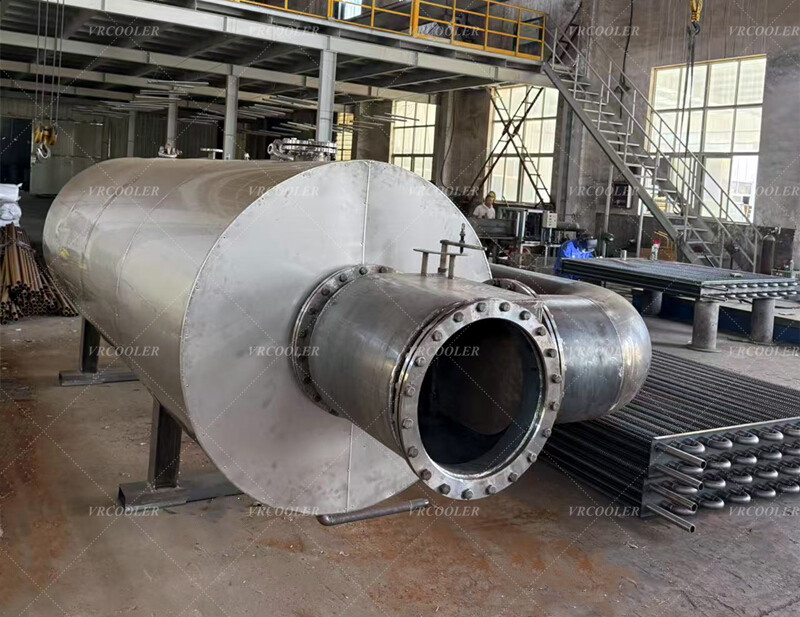 Waste Heat Recovery Shell and Tube Heat Exchanger for Diesel Generators