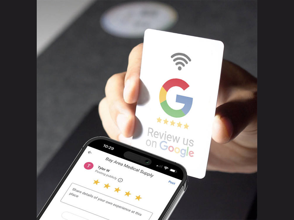 PVC塑料NFC213智能卡Goole好评卡YouTube评价卡