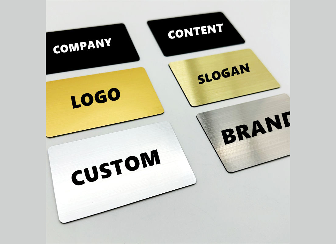 不锈钢金属NFC电子名片商务智能卡