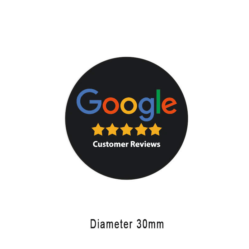 goole好评卡ins评论卡 facebook 关注我们mini 挂件 PVC滴胶智能卡