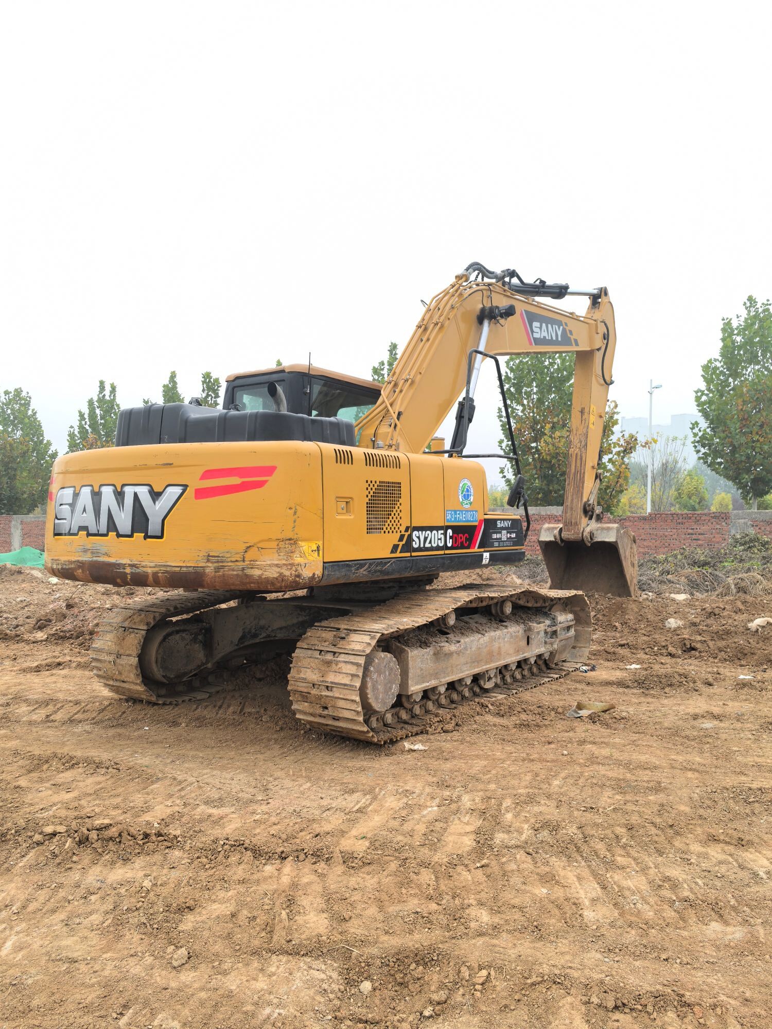 Sany excavator 215c