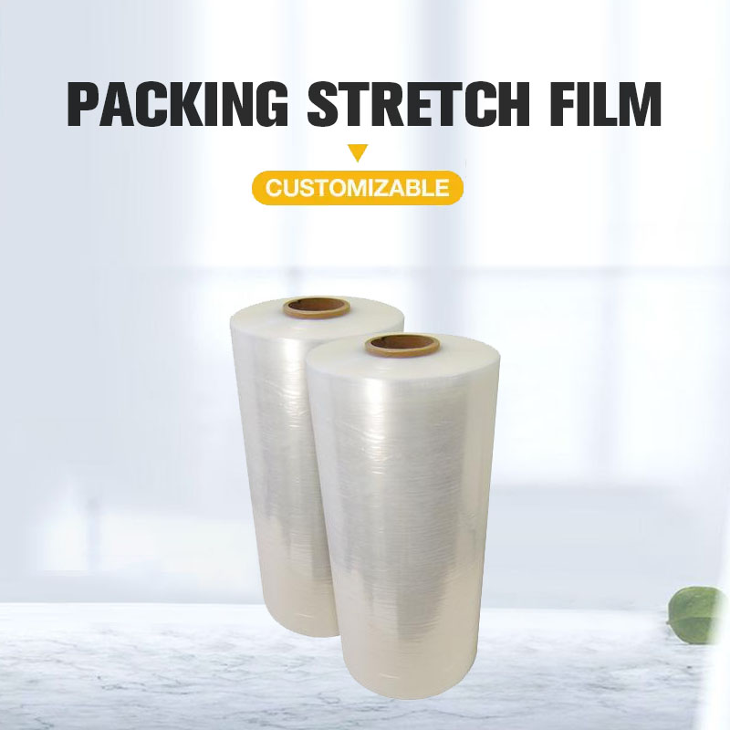 Мягкая прозрачная полиэтиленовая пластиковая упаковочная пленка, рулонная стретч-пленка для поддонов