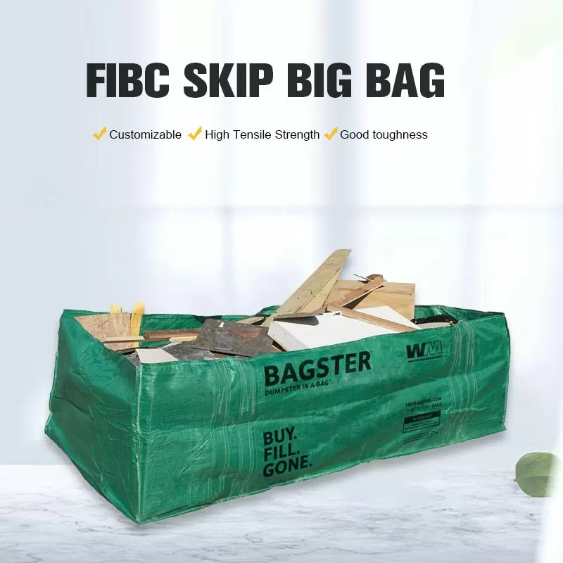 Пропустить большую сумку для бытовых отходов, строительных отходов для компании по вывозу мусора