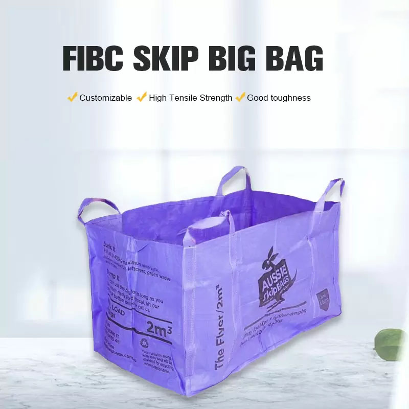 Тканый полипропиленовый мешок для бытовых отходов садового строительства