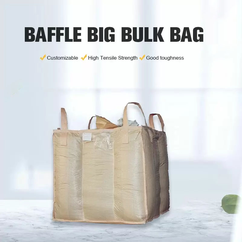 Крупноразмерный большой мешок с перегородкой Q для упаковки порошка крахмала тапиоки