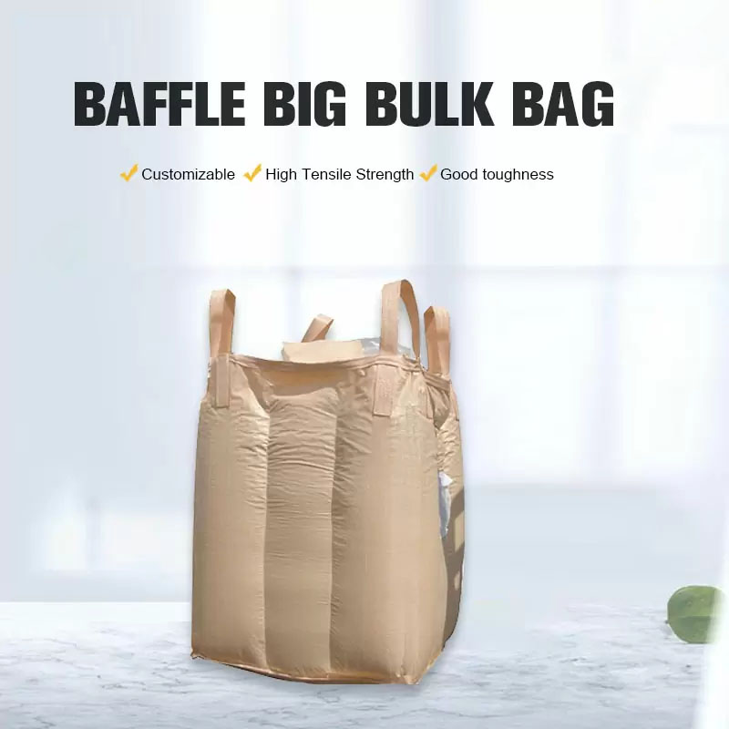 Сильный мешок перегородки мешка FIBC PP большой для упаковки фасоли химического порошка