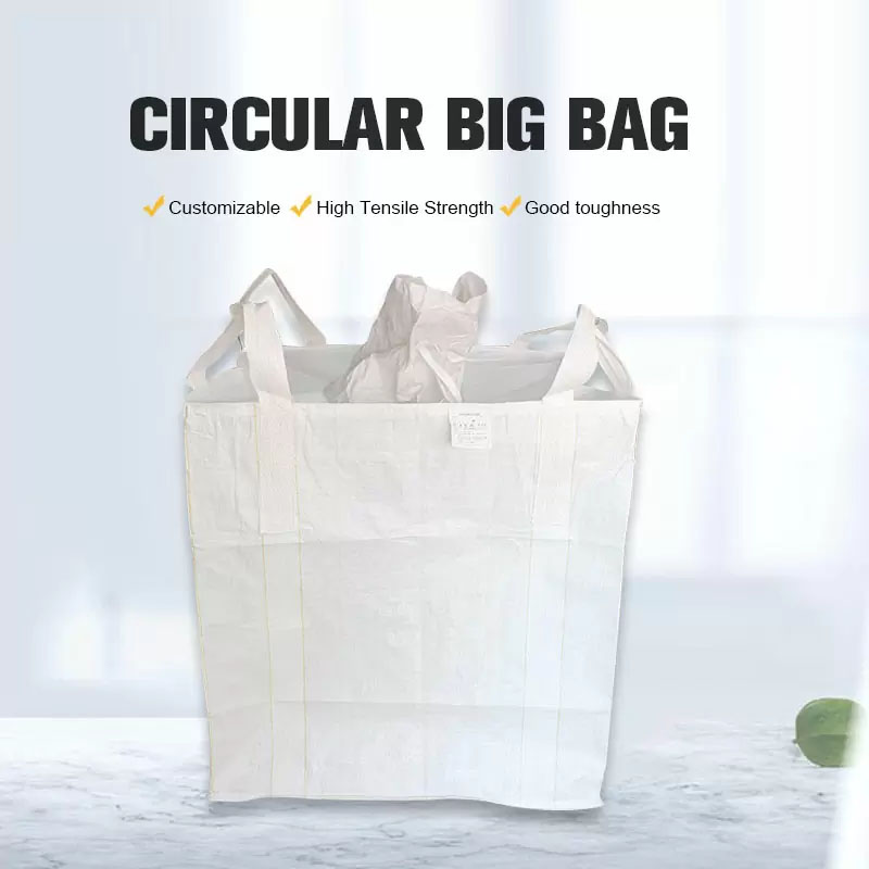 FIBC PP сплетенный большой гигантский пакет для хранения 1 тонны, полипропиленовые мешки для упаковки цементного песка