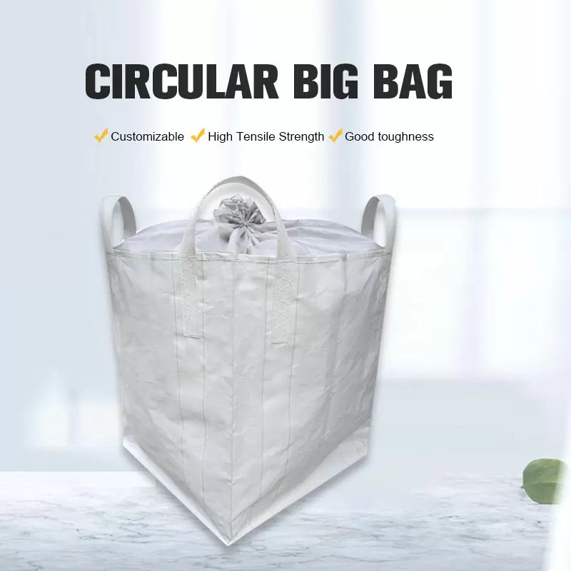 Круглые супер мешки FIBC Jumbo Big Bag, изготовленные по индивидуальному заказу на заводе