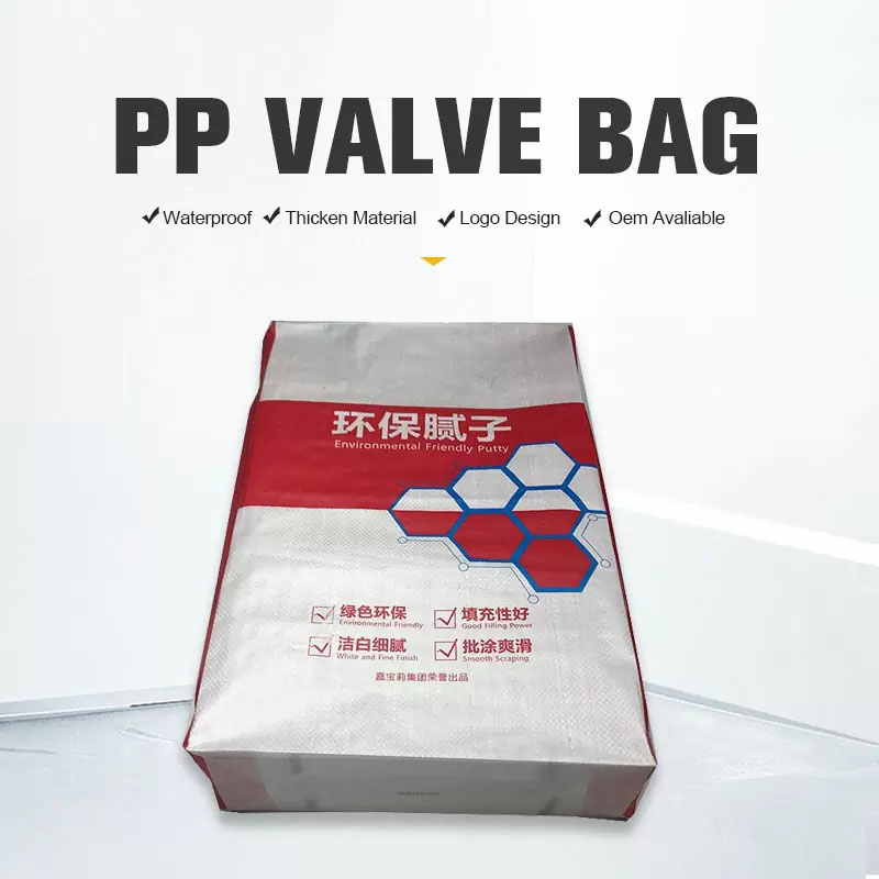 Ламинированный мешок для замазки AD Star Bag, тканый клапанный мешок из полипропилена