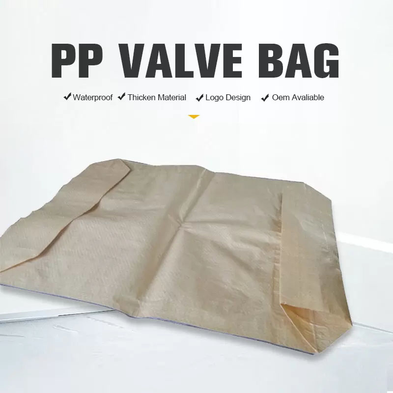 Нестандартная конструкция, заводская цена, полипропиленовый тканый клапанный мешок