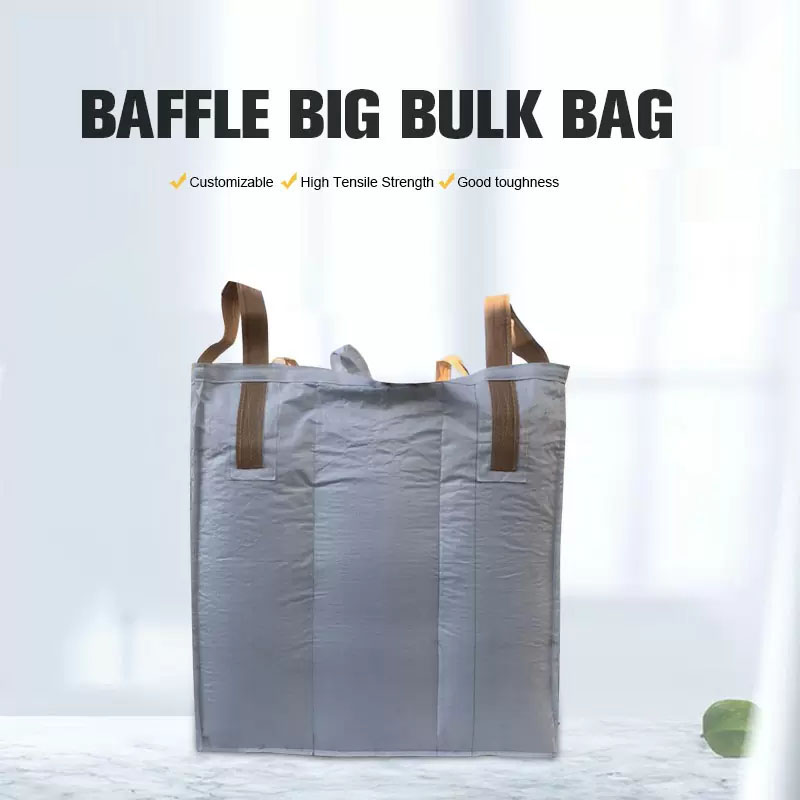 Сумка Baffle Jumbo FIBC из полипропиленовой ткани Super Sacks Q с внутренней перегородкой