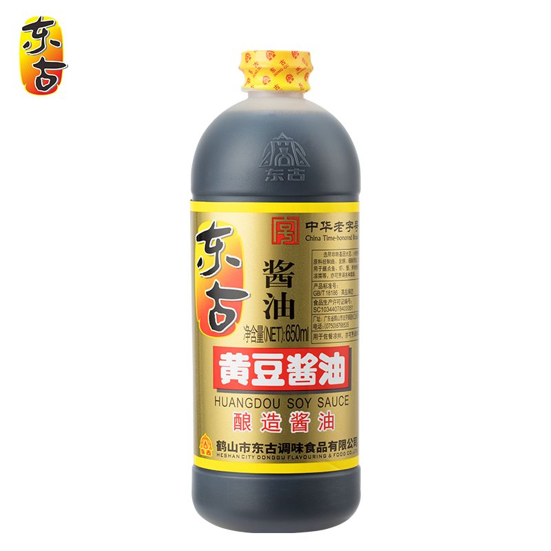 东古黄豆酱油650ml