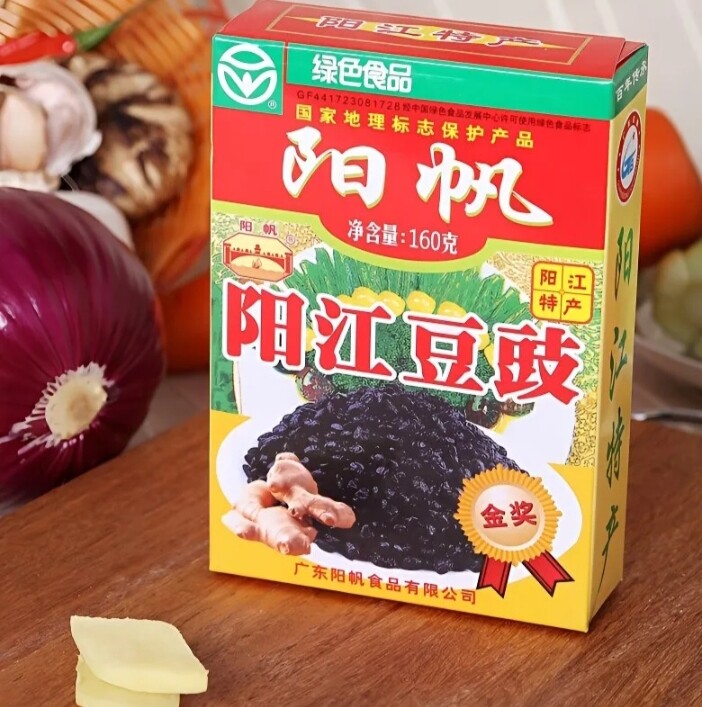 阳江阳帆豆豉160g