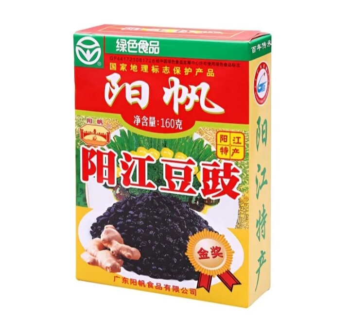 阳江阳帆豆豉160g