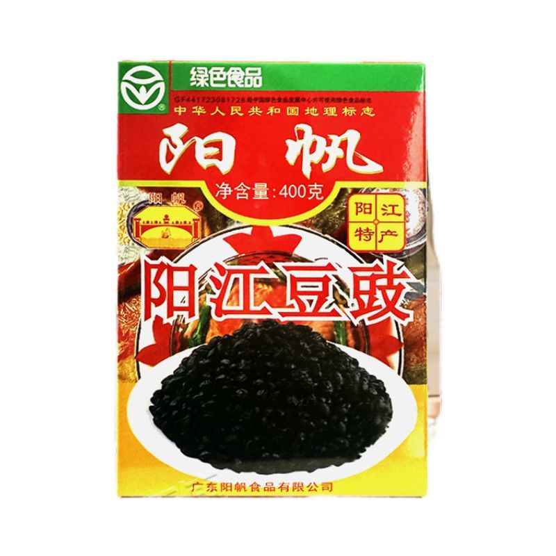 阳江阳帆豆豉400g