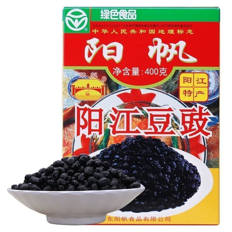 阳江阳帆豆豉400g