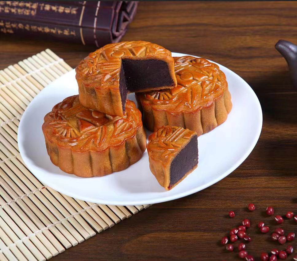 文华陈皮豆沙月饼 640克