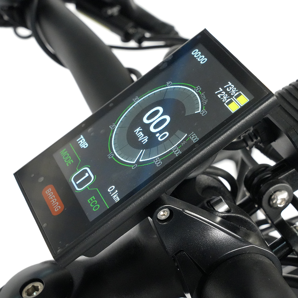 48V 1000W Full Suspension Electric Bike with Bafang M620 Motor for Adults