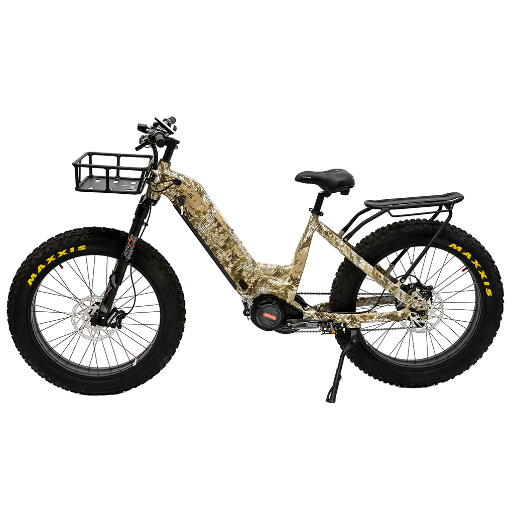 48V30Ah Big Battery Long Range Electric Fat Bike Bafang G510 Mid Drive Ebike