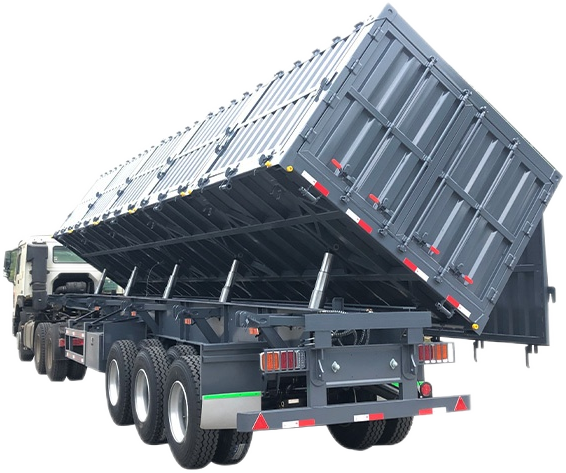 Overturned truck