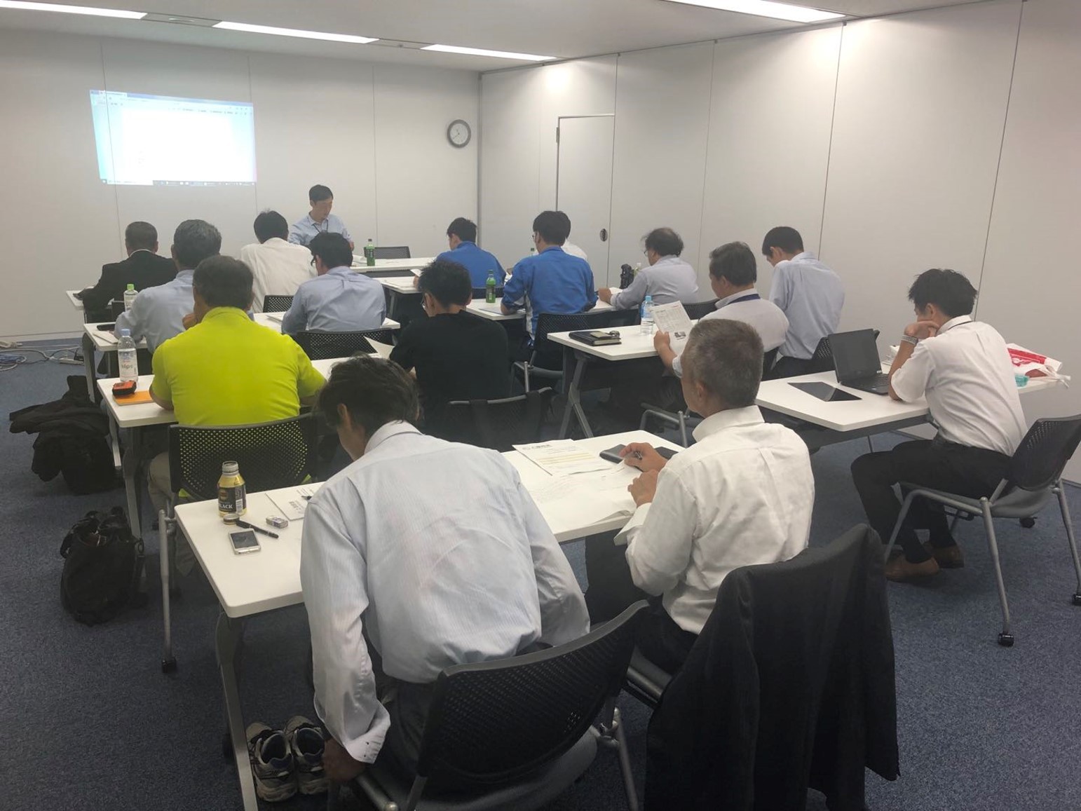 工事作業研修活動は