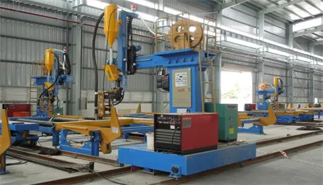 Cantilever welding machine 