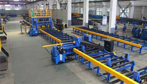 H Beam Horizontal Production Line 