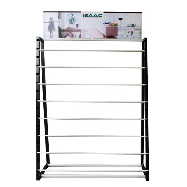 Adjustable steel rack/ Rack Metal Display Stand with LOGO