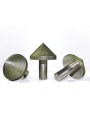 Алмазный шлифовальный круг с гальваническим покрытием для шлифования карбида кремния и карбида бора