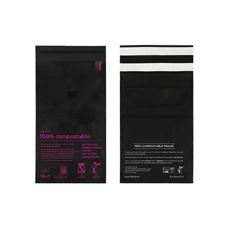 black courier bag