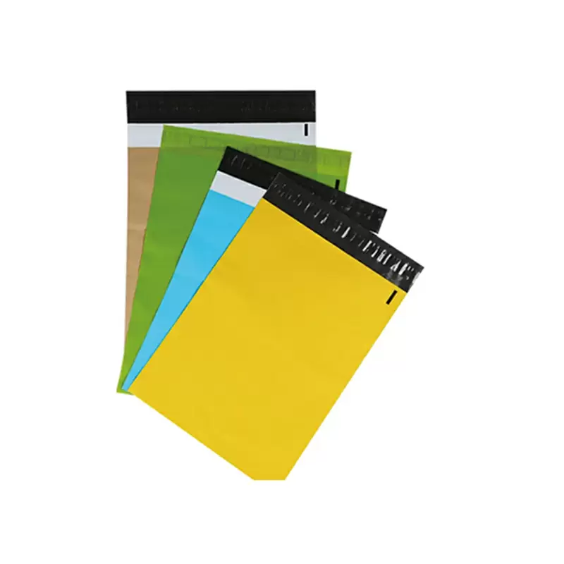 yellow courier bag