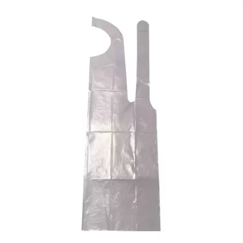 pe apron white