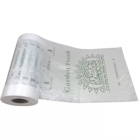 flat bag on roll