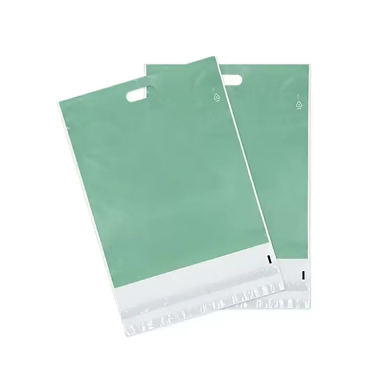 green courier bag