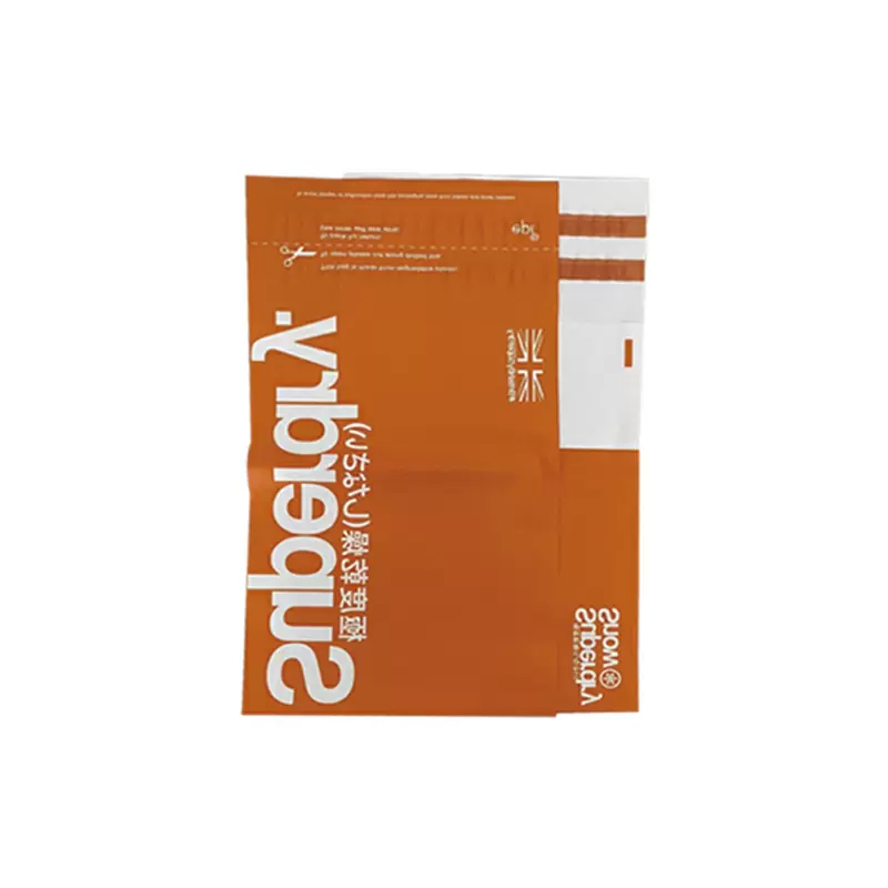 mailer bag with super dry printing