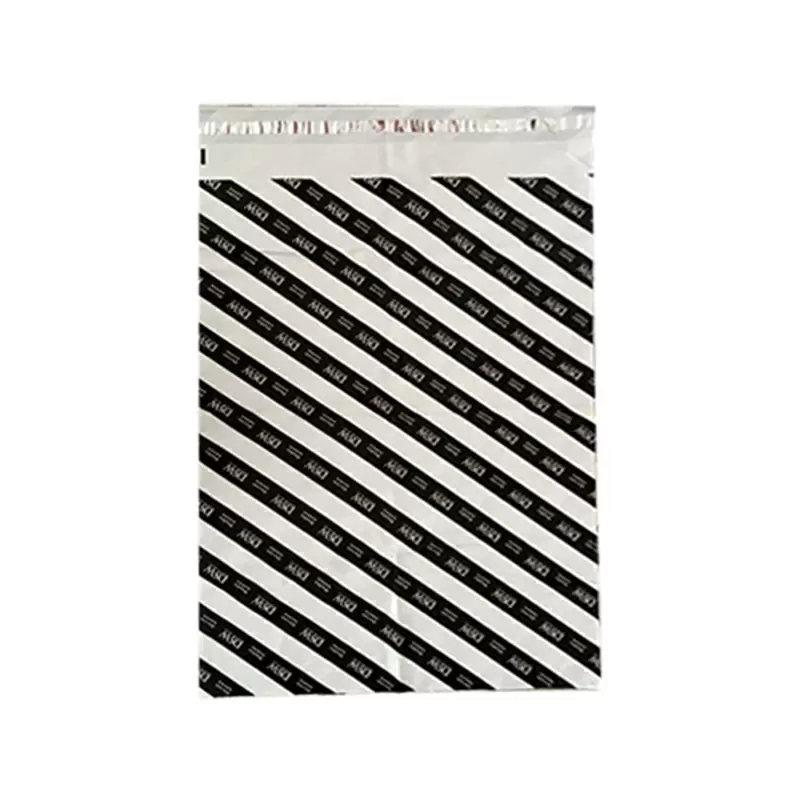 stripe printing courier bag
