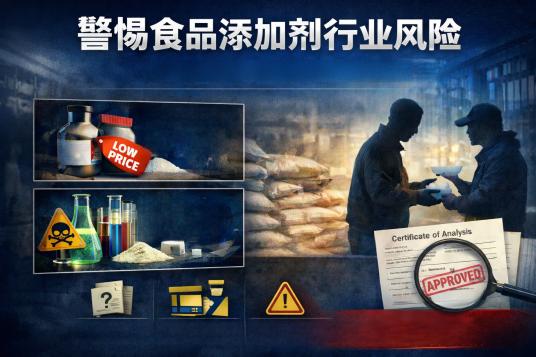 警惕食品添加剂行业乱象：规范采购，选择可信赖合作伙伴至关重要