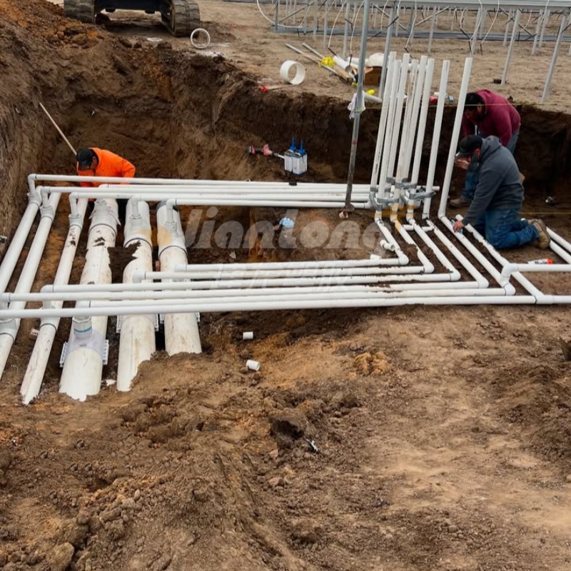 Пластиковые трубы ПВХ для дренажных труб