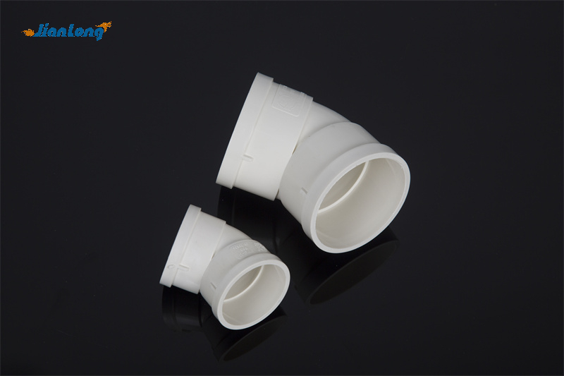 Колено ПВХ 45 градусов