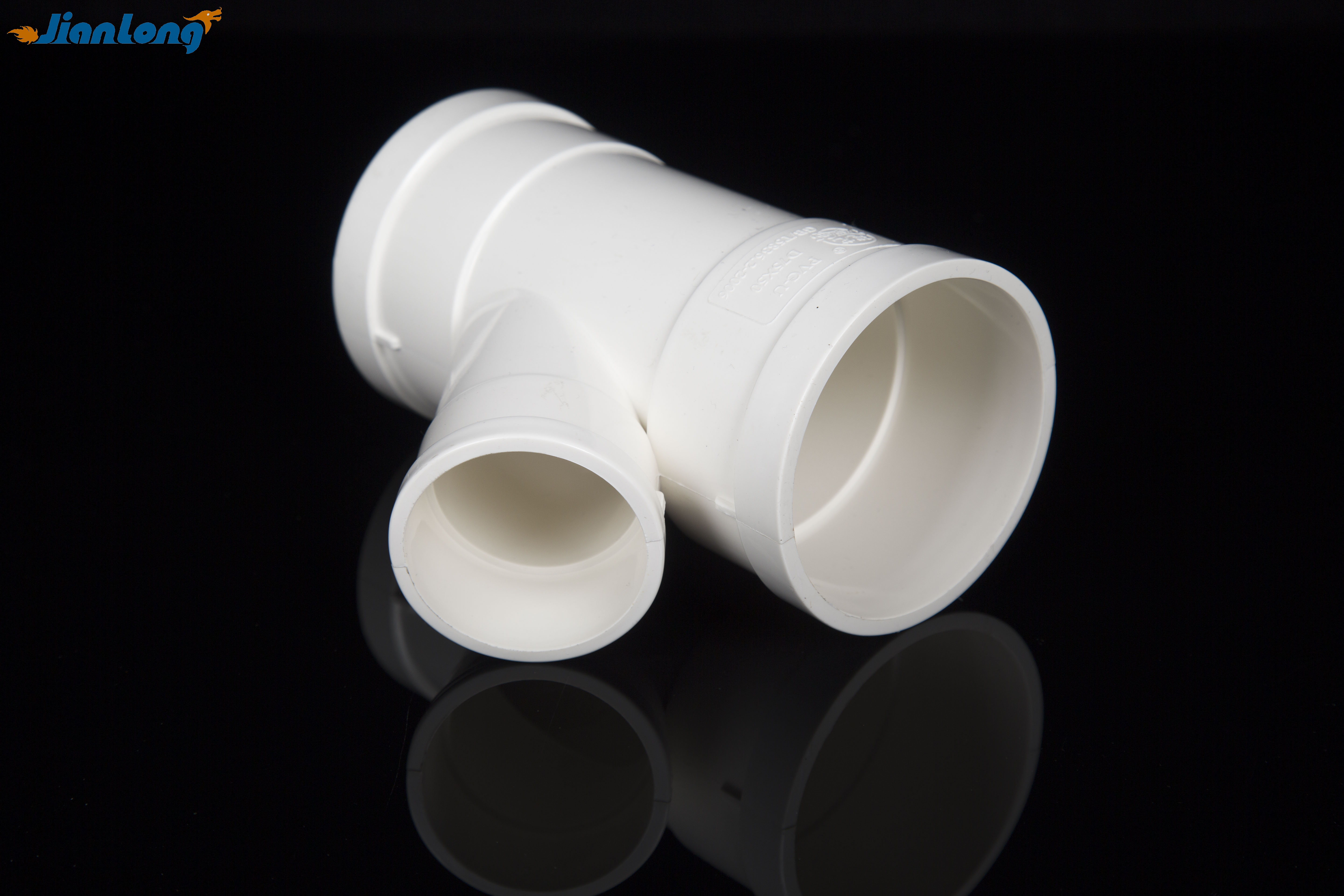 Диагональный тройник из ПВХ