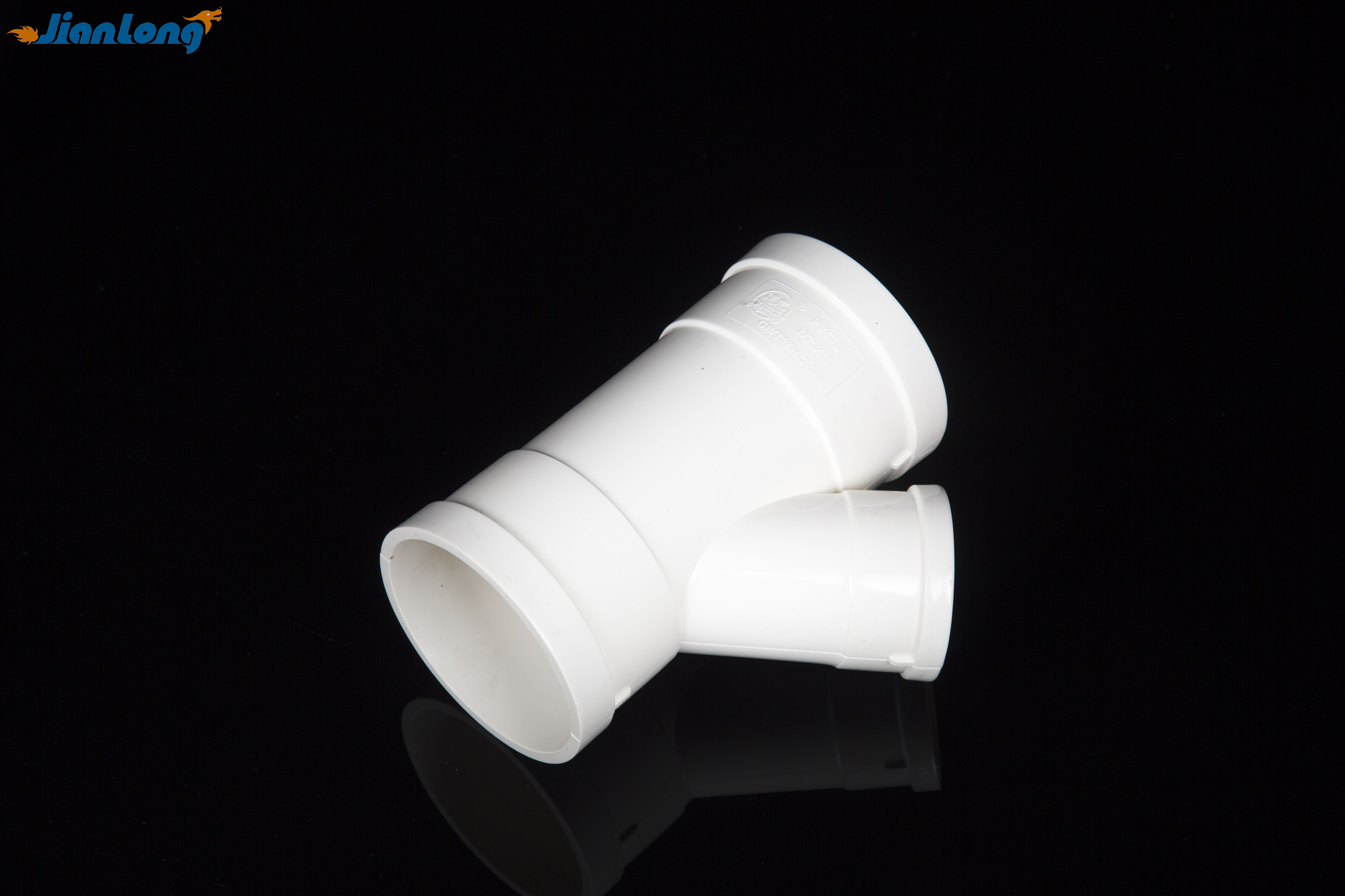 Диагональный тройник из ПВХ