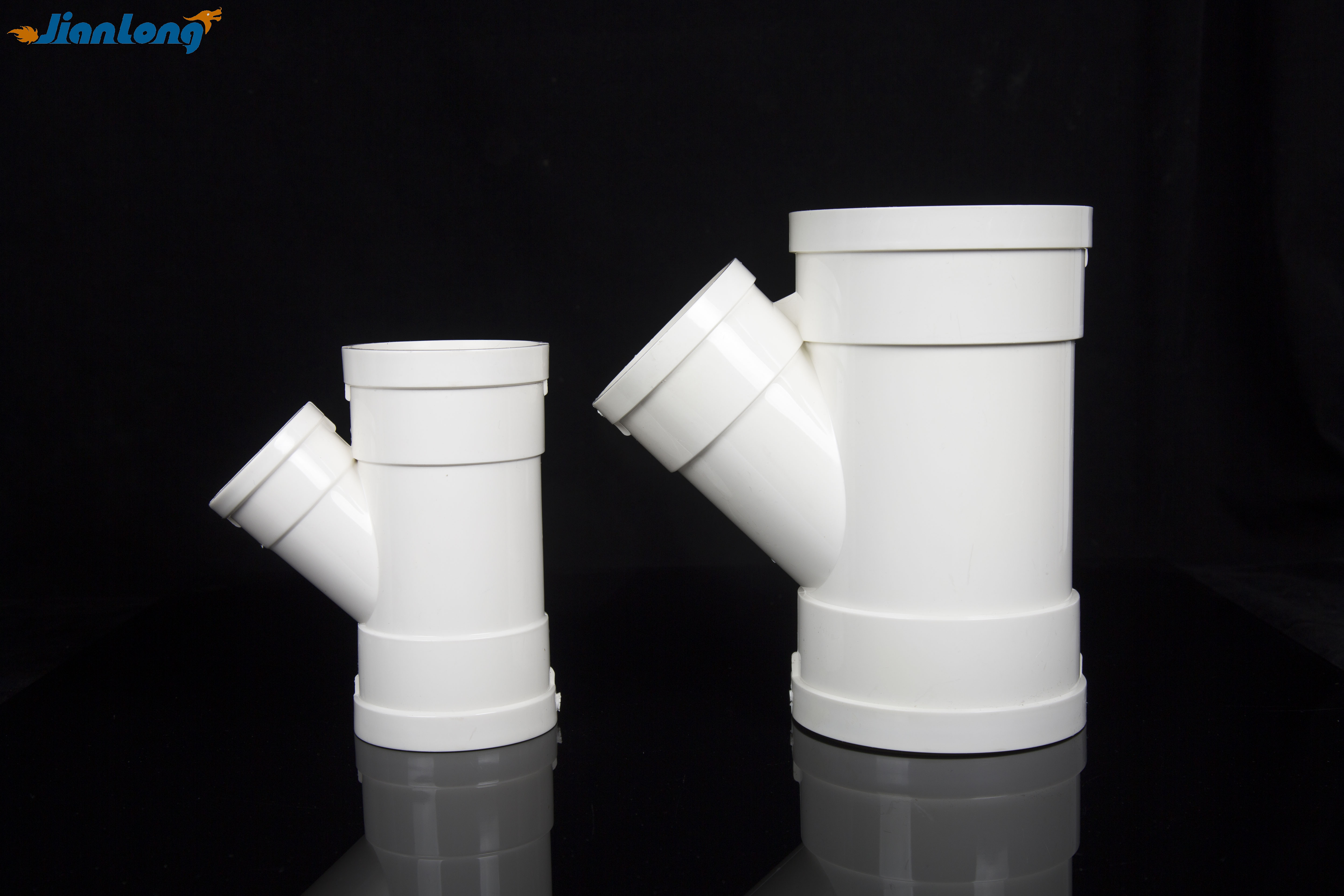 Диагональный тройник из ПВХ