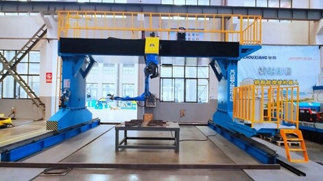 Сканирование больших линий, лазерное отслеживание сварных швов | Интеллектуальная сварочная рабочая станция портального типа