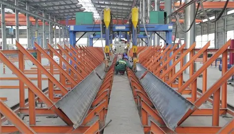 Сварочный аппарат для двутавровой балки 